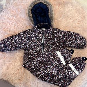 Baby girls snowsuit h&m
